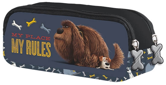 DVOUKOMOROVÉ POUZDRO - ETUE TAJNÝ ŽIVOT MAZLÍČKŮ modré