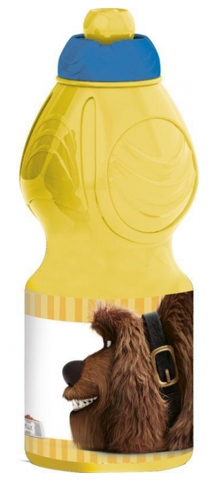 SPORTOVNÍ LÁHEV NA PITÍ TAJNÝ ŽIVOT MAZLÍČKŮ 400ml