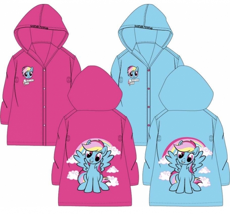PLÁŠTĚNKA MY LITTLE PONY modrá 98/104