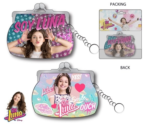 PENĚŽENKA NA MINCE S KLÍČENKOU SOY LUNA Star