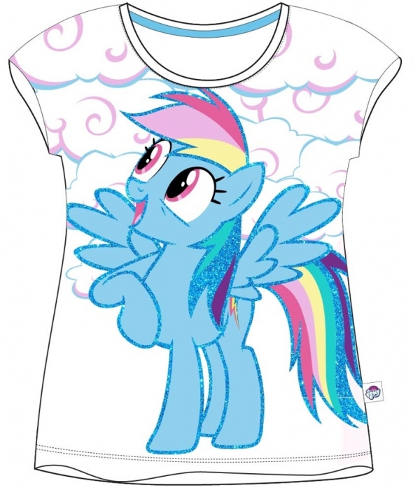 DÍVČÍ TRIČKO MY LITTLE PONY bílé 104