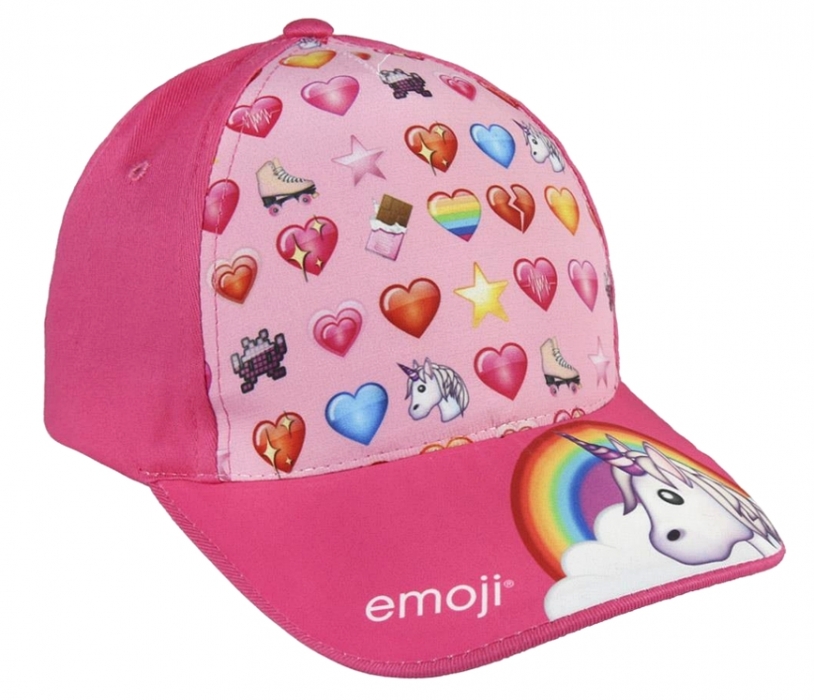 DÍVČÍ KŠILTOVKA EMOJI UNICORN 53