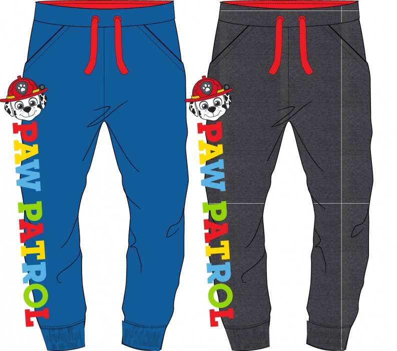 CHLAPECKÉ TEPLÁKY PAW PATROL šedé 98