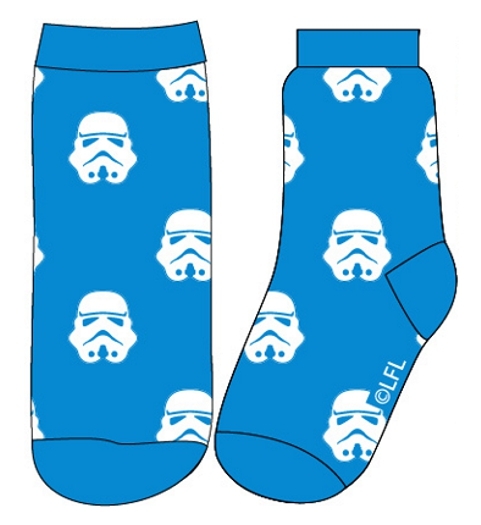 CHLAPECKÉ PONOŽKY STAR WARS modré 23/26
