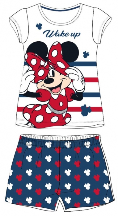 DÍVČÍ LETNÍ PYŽAMO DISNEY MINNIE MOUSE modré 92