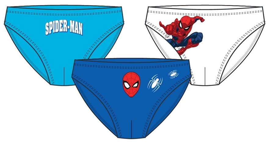 CHLAPECKÉ SLIPY SPIDERMAN SADA 3 KS 116/122