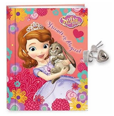DENÍK SE ZÁMKEM DISNEY PRINCEZNA SOFIE