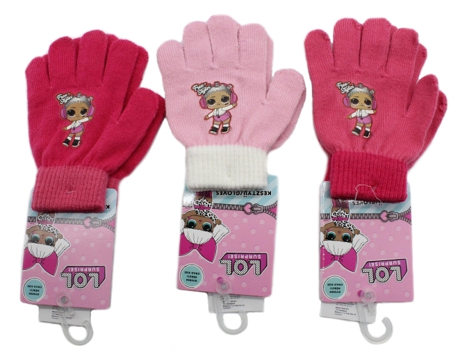 DÍVČÍ PRSTOVÉ RUKAVICE LOL SURPRISE uni
