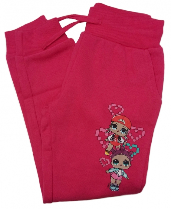 DÍVČÍ TEPLÁKY LOL SURPRISE růžové 104