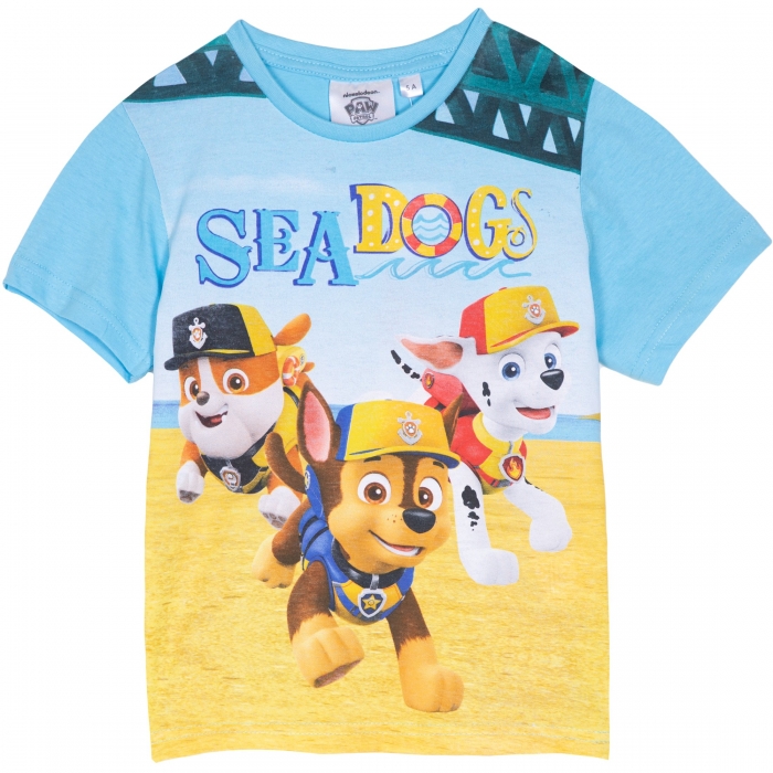 CHLAPECKÉ TRIČKO PAW PATROL světle modré
