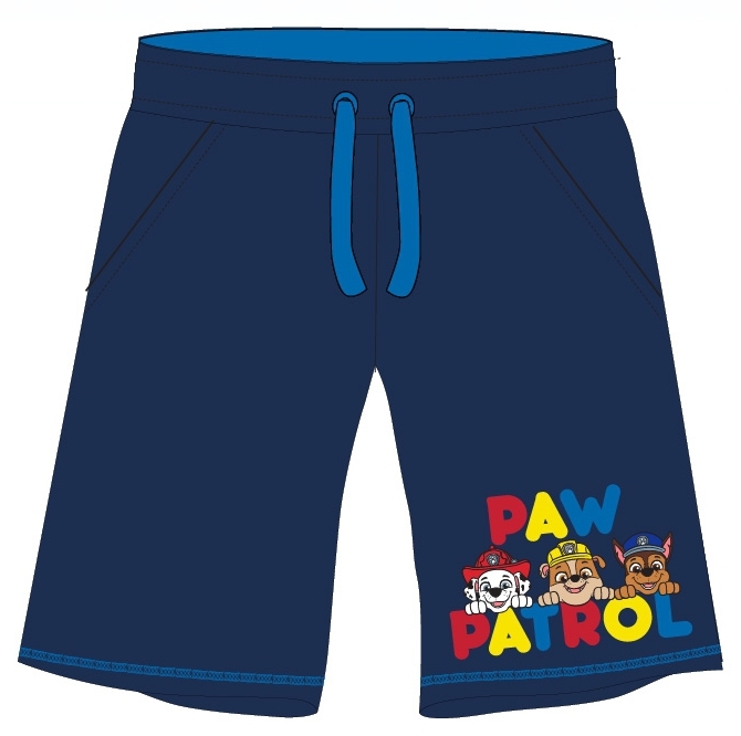 CHLAPECKÉ ŠORTKY PAW PATROL tmavě modré 128