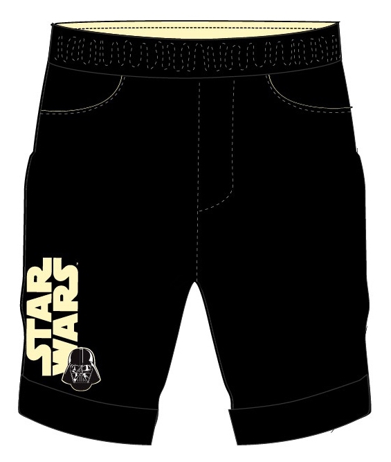 CHLAPECKÉ ŠORTKY STAR WARS černé 122