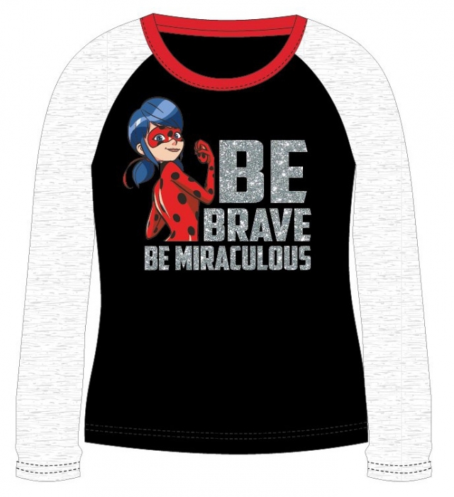 DÍVČÍ TRIČKO LADYBUG, KOUZELNÁ BERUŠKA černé 104