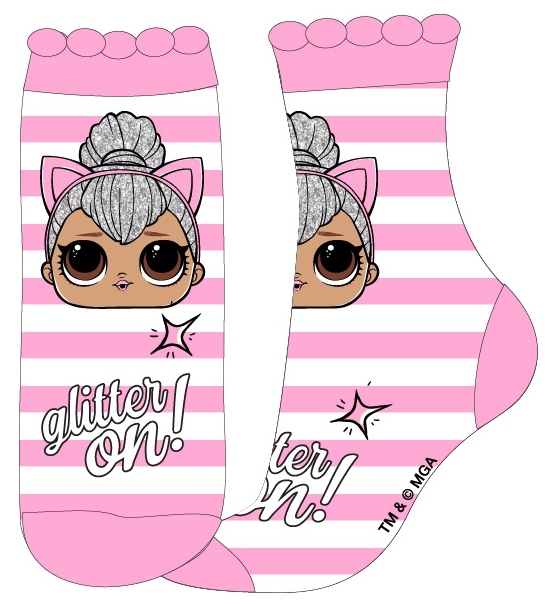 DÍVČÍ PONOŽKY LOL SURPRISE růžové 23/26