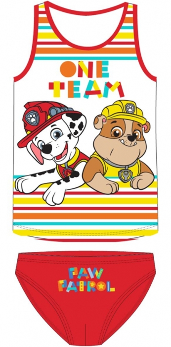 CHLAPECKÉ SPODNÍ PRÁDLO PAW PATROL ONE TEAM červené 98/104