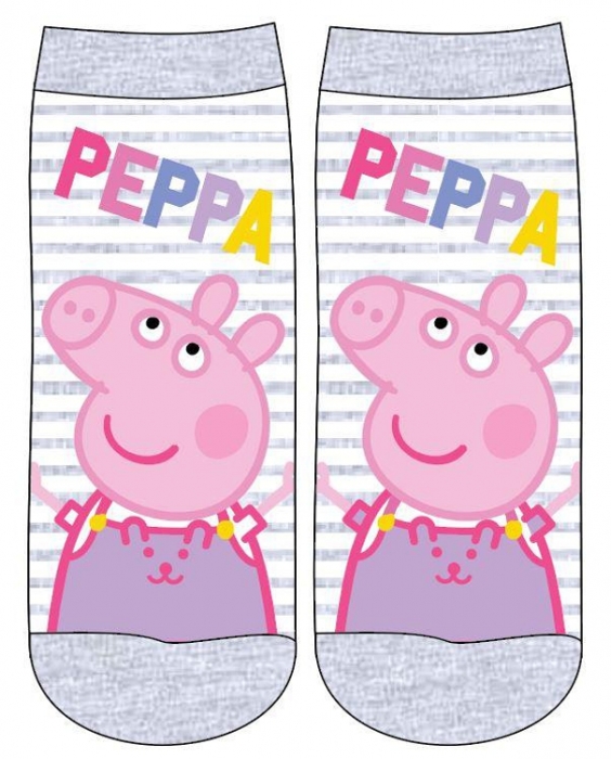 DÍVČÍ PONOŽKY PEPPA PIG šedé 31/34