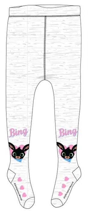 DÍVČÍ PUNČOCHÁČE KRÁLÍČEK BING šedé 110/116