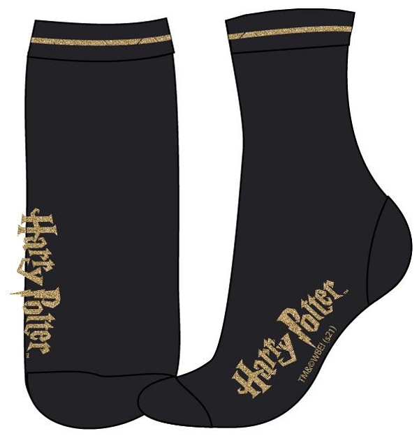 DÍVČÍ PONOŽKY HARRY POTTER černé 23/26