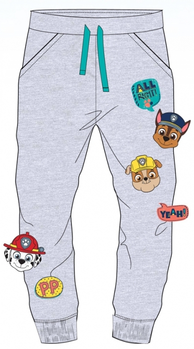 CHLAPECKÉ TEPLÁKY PAW PATROL šedé 98