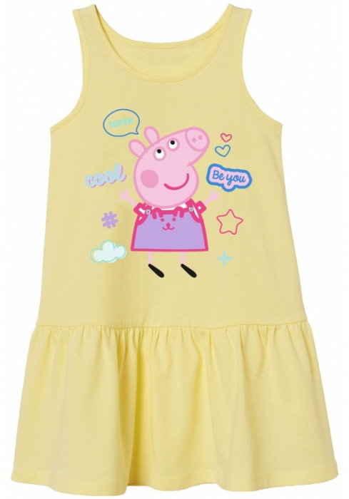 DÍVČÍ LETNÍ ŠATY PRASÁTKO PEPPA PIG 104