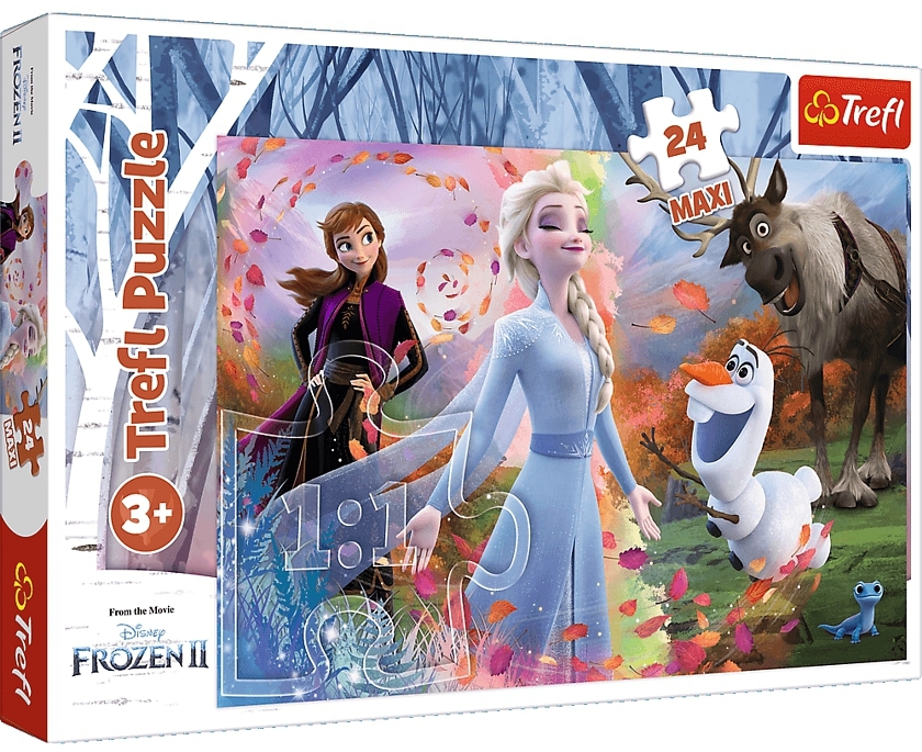 PUZZLE MAXI DISNEY FROZEN 2 PŘI HLEDÁNÍ DOBRODRUŽSTVÍ 24 dílků