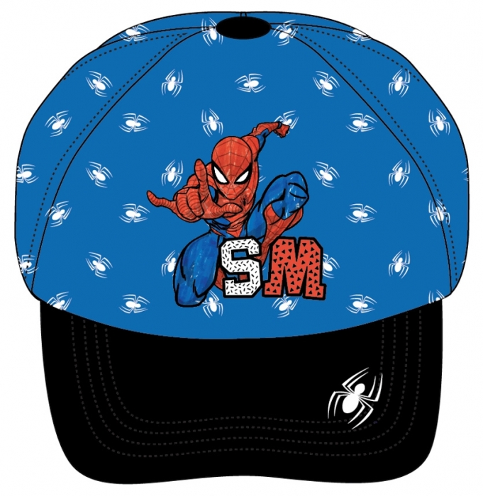 CHLAPECKÁ KŠILTOVKA SPIDERMAN černá 52