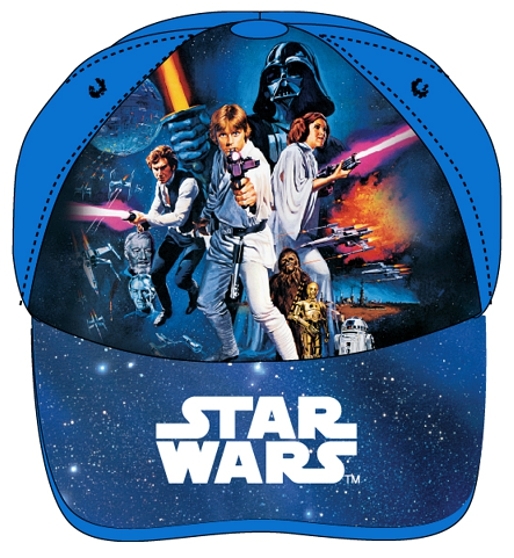 CHLAPECKÁ KŠILTOVKA STAR WARS modrá 52