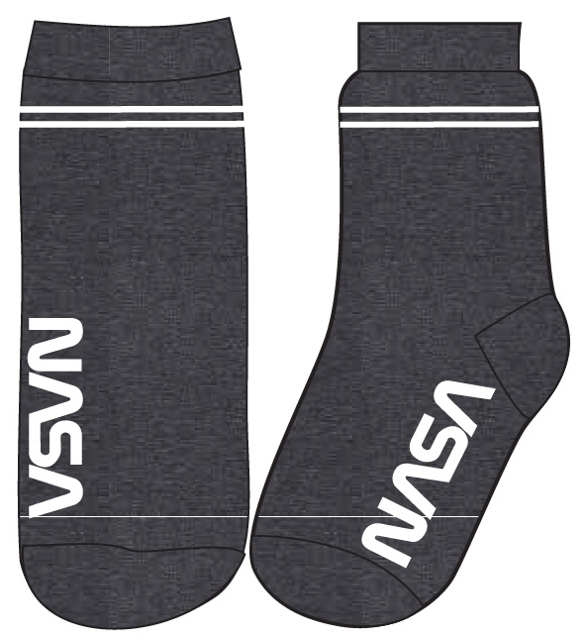 CHLAPECKÉ PONOŽKY NASA šedé 23/26