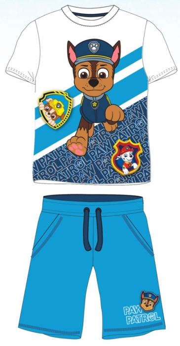 CHLAPECKÝ LETNÍ KOMPLET TRIČKO A ŠORTKY PAW PATROL 98