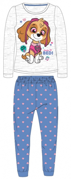 DÍVČÍ PYŽAMO PAW PATROL SKYE modré 128