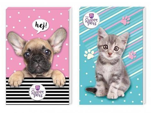 BLOČEK A6 SWEET PETS KOČKA A PEJSEK