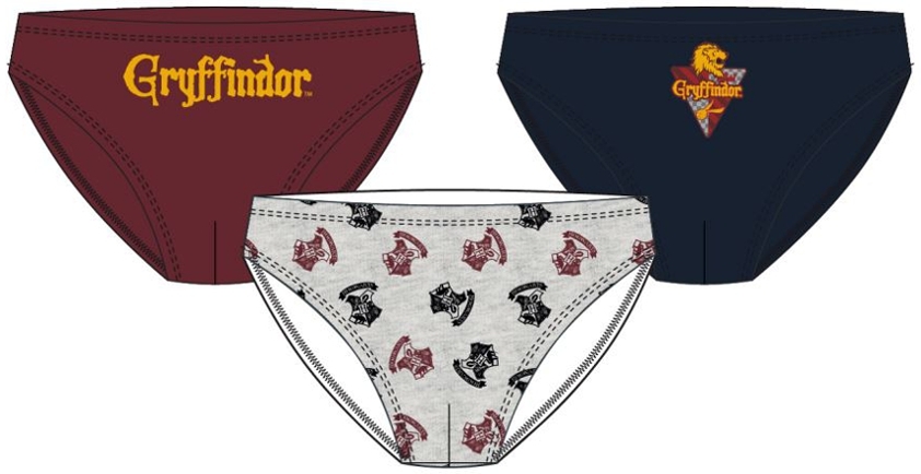 CHLAPECKÉ SLIPY HARRY POTTER SADA 3 KS 110/116