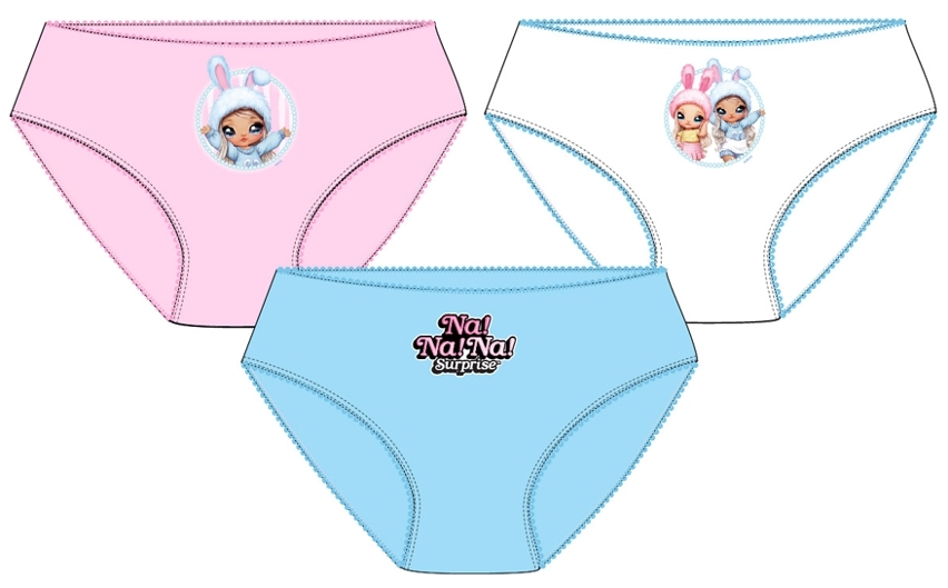 DÍVČÍ KALHOTKY NA!NA!NA! SURPRISE SADA 3 KS 98/104