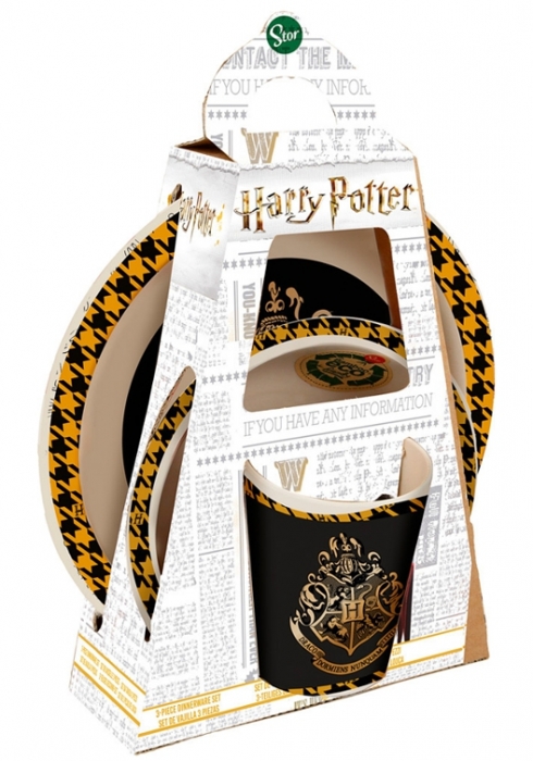 JÍDELNÍ BAMBUSOVÝ SET HARRY POTTER