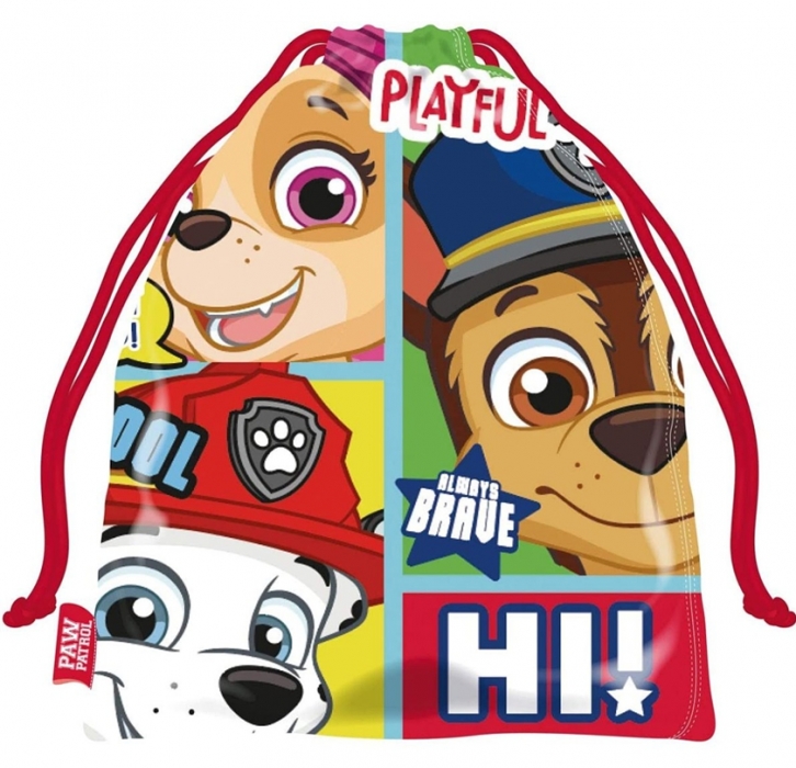 MALÝ SÁČEK NA PŘEZŮVKY, SVAČINU PAW PATROL