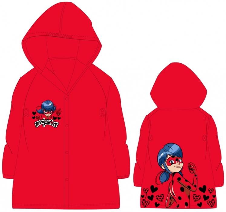 DÍVČÍ PLÁŠTĚNKA LADYBUG, KOUZELNÁ BERUŠKA 116/122