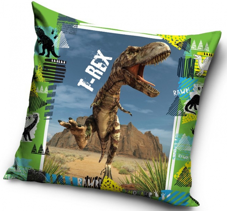 DEKORATIVNÍ POLŠTÁŘ DINOSAURUS JURSKÝ SVĚT