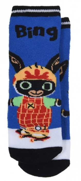 CHLAPECKÉ PONOŽKY S PROTISKLUZEM KRÁLÍČEK BING modré 19/22