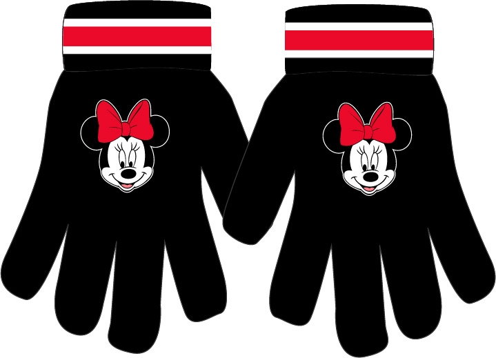DÍVČÍ PRSTOVÉ RUKAVICE MINNIE MOUSE uni