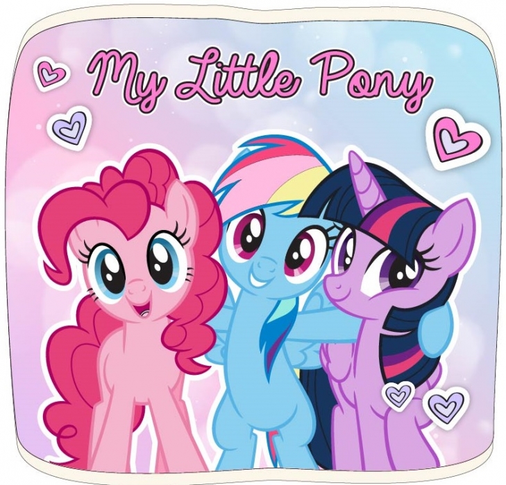 DÍVČÍ ZIMNÍ NÁKRČNÍK MY LITTLE PONY uni