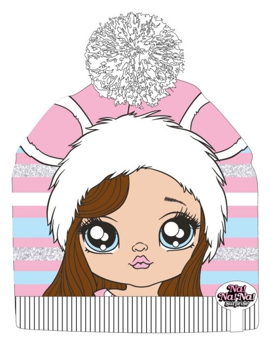 DÍVČÍ ZIMNÍ ČEPICE KULICH NA!NA!NA! SURPRISE 54