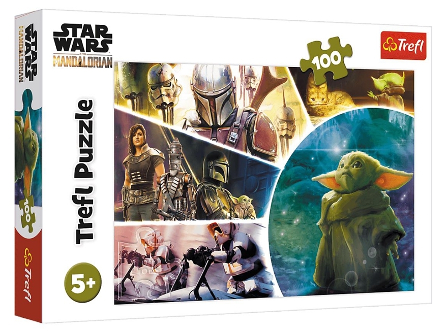 PUZZLE STAR WARS BABY YODA 100 dílků