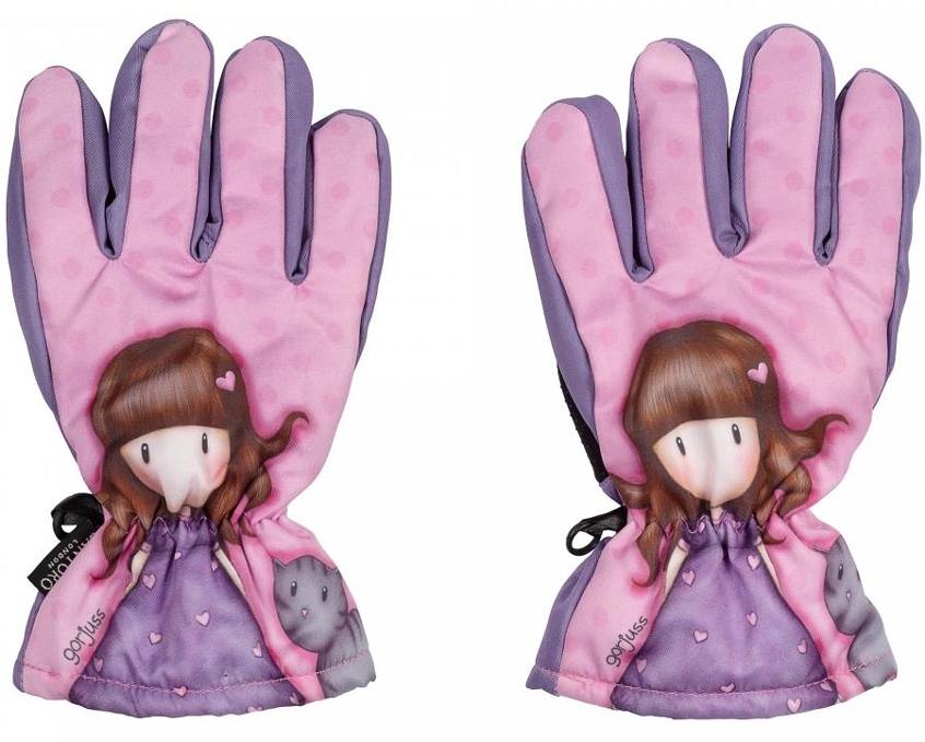 DÍVČÍ ZIMNÍ LYŽAŘSKÉ RUKAVICE GORJUSS SANTORO fialové 11/12 let