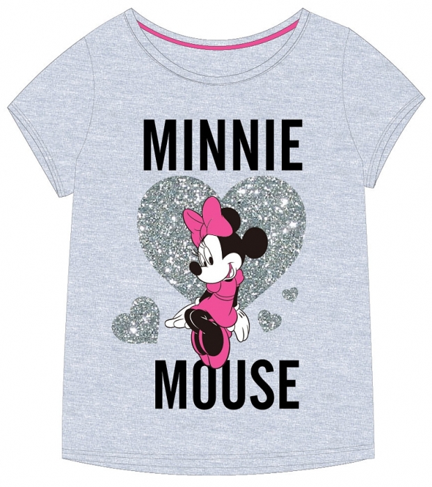 DÍVČÍ TRIČKO MINNIE MOUSE šedé 104