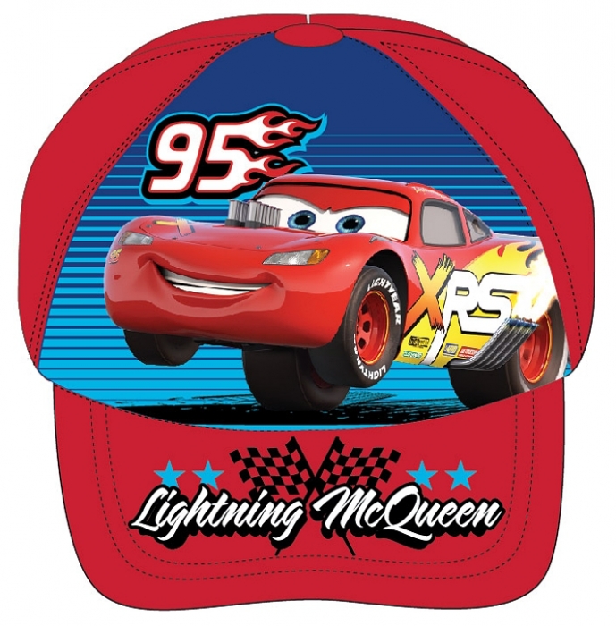 CHLAPECKÁ KŠILTOVKA DISNEY CARS červená 54