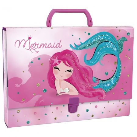 KUFŘÍK A4 S RUKOJETÍ MOŘSKÁ PANNA