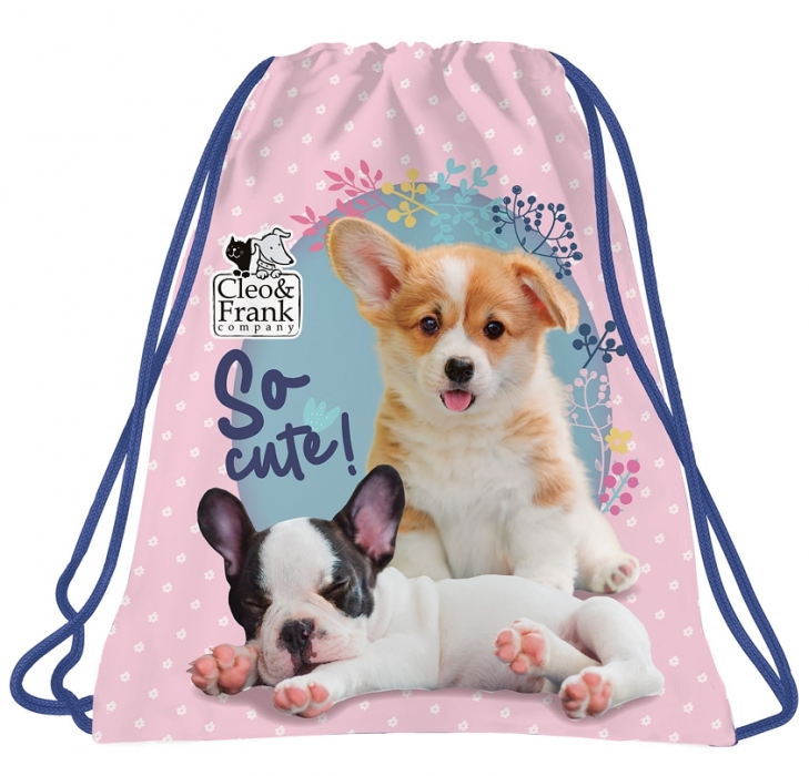 SÁČEK NA PŘEZŮVKY, TĚLOCVIK CLEO A FRANK PEJSCI