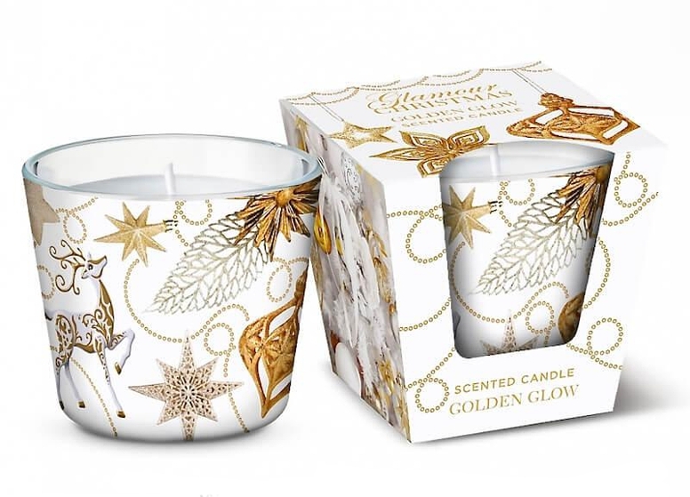 BARTEK SVÍČKA VE SKLE GOLDEN GLOW 115g