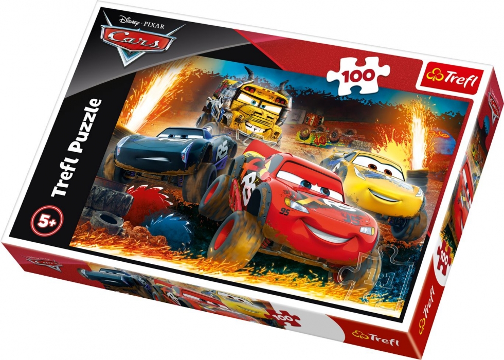 PUZZLE DISNEY CARS EXTRÉMNÍ ZÁVOD 100dílků