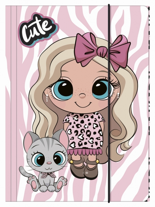 SPISOVÁ SLOŽKA - DESKY NA SEŠITY A4 BEST FRIENDS